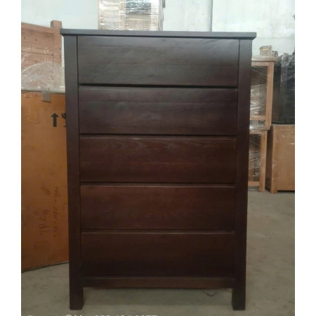 Oak 09 : Tủ Gỗ Sồi + 5 Ngăn Kéo Đứng